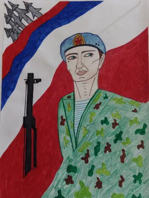 Рисунки есть такая профессия - родину защищать (20 фото) • Прикольные  картинки и позитив