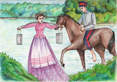Рисунок на тему казачество - 92 фото