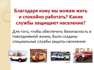 Проект по окружающему миру «Кто нас защищает»