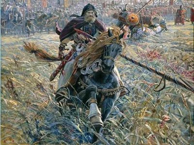 Куликовская битва 1380 г. Русский и золотоордынский воины » SwordMaster