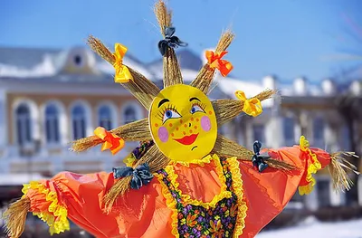 Аппликация масленица, аппликация \"Кукла Масленица\" скачать