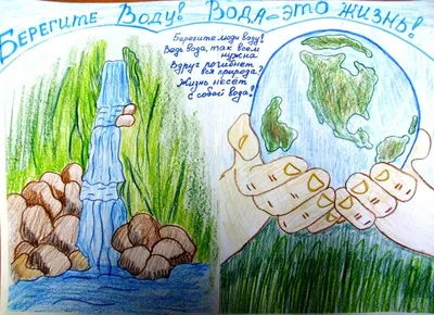 Презентация исследовательской работы \"Вода - источник жизни на земле\"