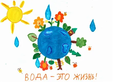 Проект \"Вода-это жизнь! Берегите воду\" | elena