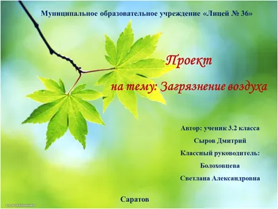Презентация на тему: ЗАГРЯЗНЕНИЕ ОКРУЖАЮЩЕЙ СРЕДЫ И ЕЁ ВОЗДЕЙСТВИЕ НА  ЗДОРОВЬЕ НАСЕЛЕНИЯ