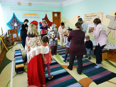 Выходные со смыслом. Посиделки у русской печки (группа «Колокольчик») —  Детский сад № 133 г. Тюмени