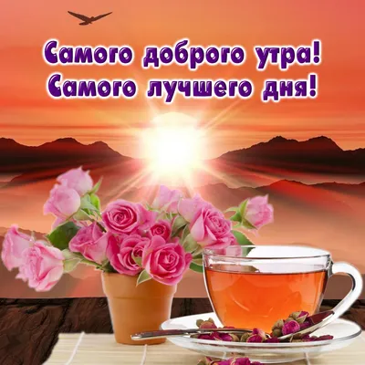 Картинки с добрым утром для ватсапа - 74 фото