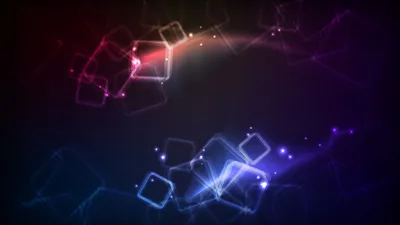 Скачать обои на рабочий стол бесплатно без регистрации в формате 1920x1080.  Квадратные галлюцинации. Абстракция, черный, квадрат, космос.