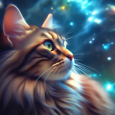 Заставка кот» — создано в Шедевруме