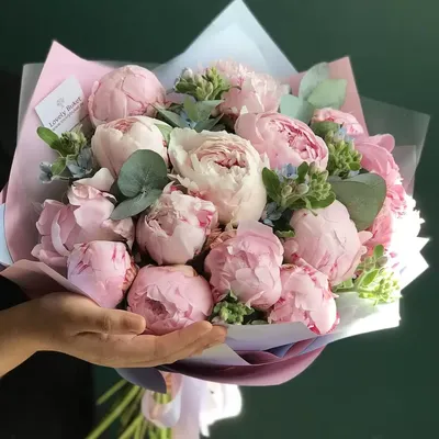 Топпер с цветами 8 марта розовые пионы - купить по выгодной цене | Shop  Konditer