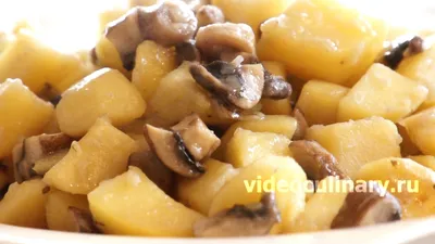 Картошка с грибами – Вкусное блюдо от Бабушки Эммы
