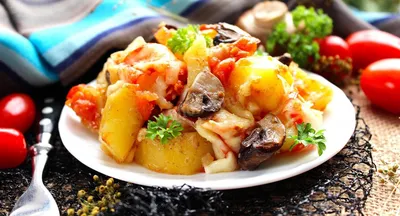 Вкуснейшая 😍 жареная картошка с грибами (С хрустящей корочкой!) - YouTube