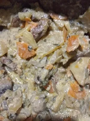 Картофельная запеканка с фаршем и грибами - пошаговый рецепт с фото на  Готовим дома
