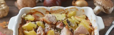 Картошка слоями с мясом в духовке запеченная рецепт фото пошагово и видео -  1000.menu