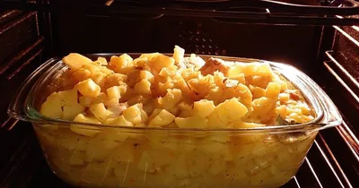 Как готовится картошка с мясом под сыром - Со Вкусом