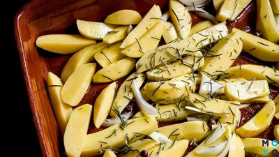 Картошка запеченная в духовке - как приготовить картошку вкусно, быстро и  просто! - YouTube