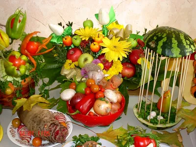 Поделки из овощей и фруктов «Осень 2022» | 30.09.2022 | Грайворон -  БезФормата