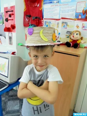Летний конкурс «Парад панам и шляп» для детей 5–7 лет (2 фото).  Воспитателям детских садов, школьным учителям и педагогам - Маам.ру