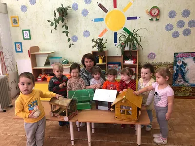 Кормушка для птиц садовая деревянная для сада и леса, набор для творчества,  поделка в детский сад, в школу, для ребенка, домик для птиц на окно на  дерево навесная - купить с доставкой