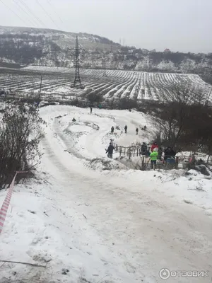 Снежный парк в Саратове