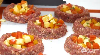 Рецепт: Макароны с сыром и помидорами в духовке