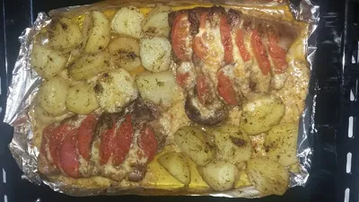 Запечённые помидоры с сыром фета и чесноком | Salatshop ♥ You