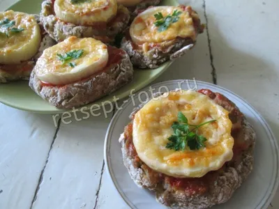 Свинина с сыром и помидорами в духовке - рецепт автора Анастасия