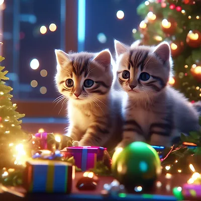 Кошка ест елку. Что делать? | Блог зоомагазина Zootovary.com