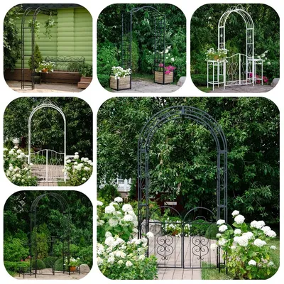 Кованые беседки и арки для сада от магазина GardenDecor товары для сада и  загородного дома 2023