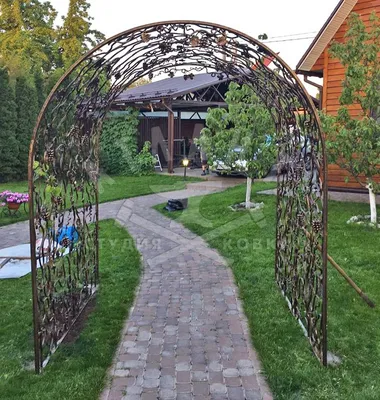 САДОВЫЕ АРКИ — КРАСИВО И ФУНКЦИОНАЛЬНО - Художественная ковка