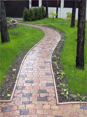 Садовые дорожки - это красиво