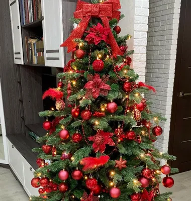 Фотофакт: главную елку украсили в красно-золотой гамме | Minsknews.by | Дзен