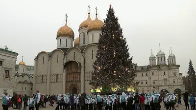 В Москве прошла первая Кремлевская елка