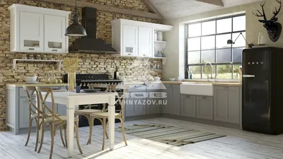 Кухня «Амато» из массива ясеня Т519 - купить в Москве на заказ
