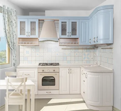 Кухня Адэль - Дуб Молочный (пример 2) - купить в Киеве | также мебель на  заказ в магазине - Korona Mebel
