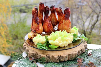 Куриные ножки в рукаве с картошкой рецепт с фото пошагово - 1000.menu