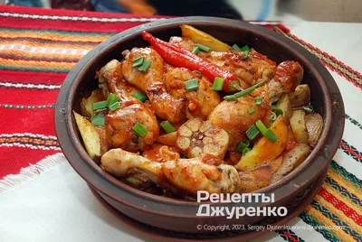 Куриные бедрышки с картошкой в духовке - пошаговый рецепт с фото на Повар.ру