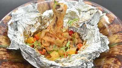 Окорочка с картошкой в духовке Пошаговый рецепт приготовления курицы |  Птичка счастья и блюда из нее | Рецепты на Постиле