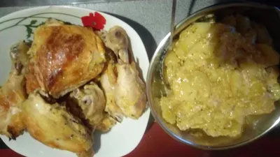Куриные ножки с картошкой в духовке | Быстрый рецепт - YouTube