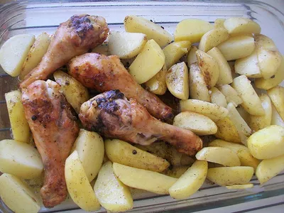 Курица с овощами в рукаве в духовке рецепт пошагово с фото
