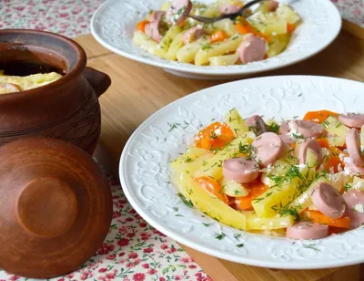 Картошка с грибами и курицей на сковороде — идеальное сочетание блог