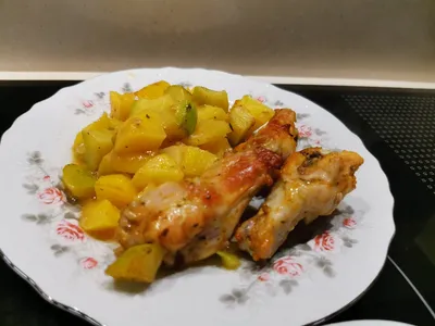 Курица с овощами в духовке - рецепт автора Александра