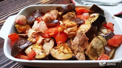 Курица с овощами в духовке - пошаговый рецепт с фото на Готовим дома