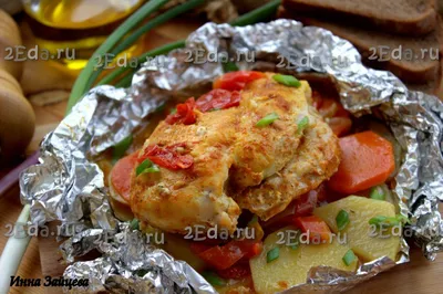 Курица с Овощами в Рукаве🍗 Ужин Готовится-Хозяйка  Отдыхает!Вкуснятина!Ольгины Рецепты. - YouTube