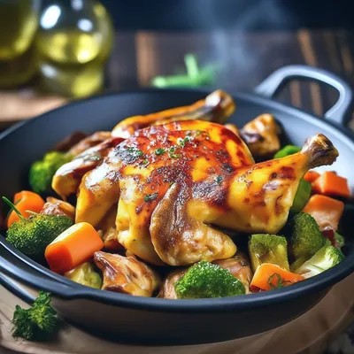 Курица с овощами в духовке: mila_iva55 — LiveJournal