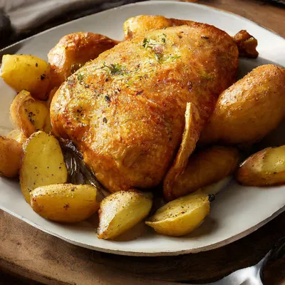 Куриная грудка с картошкой в духовке — пошаговый рецепт с фото и описанием  процесса приготовления блюда