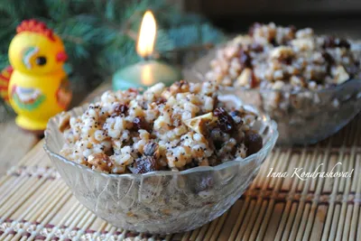 Кутя — Рецепты кутьи из пшеницы, риса, пшена, в мультиварке — блюда на  Рождество 2023 / NV