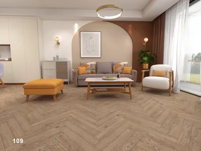 Ламинат EUROHOME ART K407 Дуб Пепельный