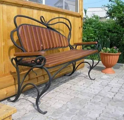 Скамейка, Лавочка из ДПК (id 62985477), купить в Казахстане, цена на Satu.kz