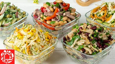 Овощные салаты к горячему: легкие, полезные, вкусные | Повар.ру | Дзен
