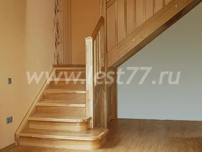 Деревянные лестницы в Долгопрудном - цены, изготовление на заказ
